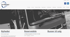 Desktop Screenshot of buscentervest.dk